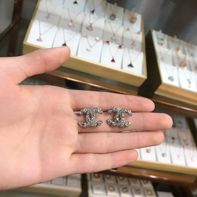 Ch*el earrings